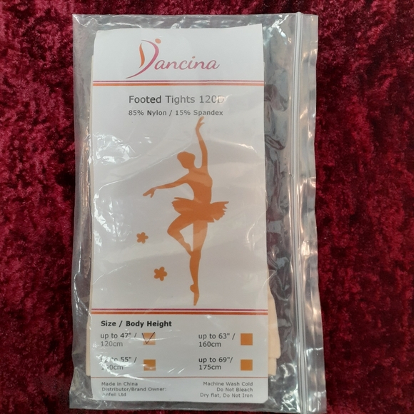 3/$15 Light Pink Tights and Ballet Slippers - Picture 4 of 8